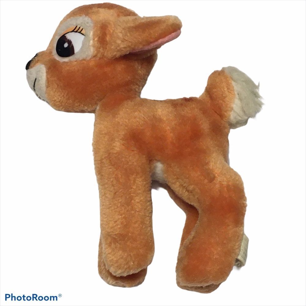 Vintage Walt Disney Canasa Trading Bambi Plush 7”